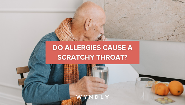 allergy throat