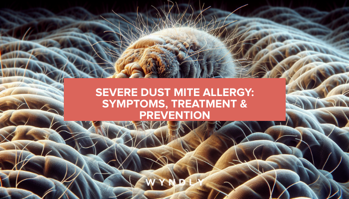 dust mite bites allergic reaction